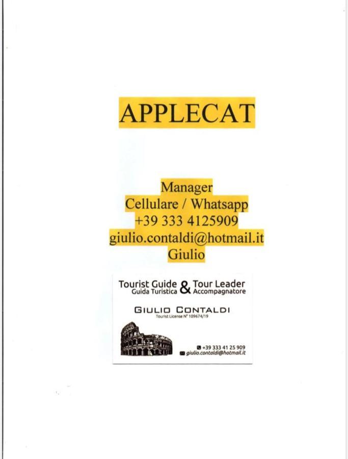 Hotel Applecat Roma Esterno foto